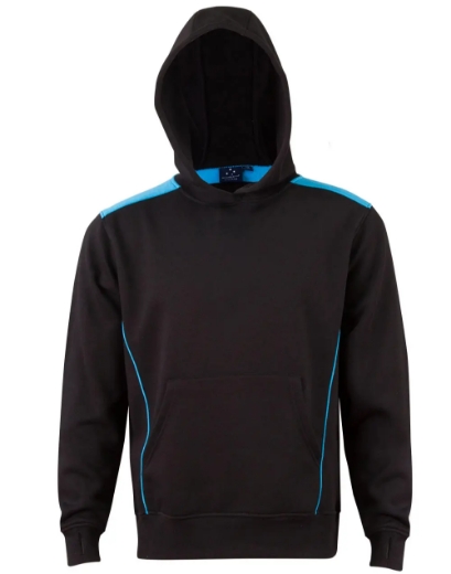 Picture of Winning Spirit, Kids' Kangaroo Pocket Contrast Hoodie